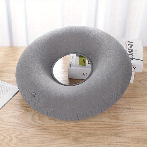 Inflatable Piles Ring Cushion Donut Medical Hemorrhoid Pillow Vinyl Rubber Seat