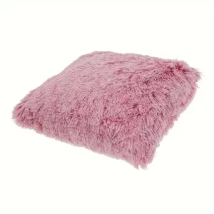 Luxurious Pink Stuffed Cushion - Soft, Plush, And Stylish Round Pillow With Attractive Design - Perfect For Living Room, Bedroom, And Car Decoration 45x45cm 17.7x17.7inch